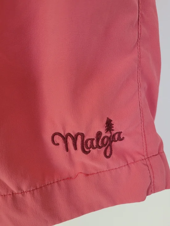 Maloja Women's Coral Pink Drawstring Shorts - Picture 4 of 10